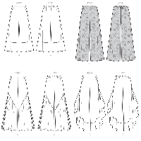 Tipar combinatii femei M 7786