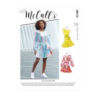 Tipar rochie cu terminatie godet 8178