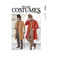 Tipar costume carnaval, multi-masura Mc Calls M 8185