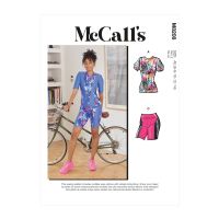 Tipar Topuri si pantaloni scurti de dama, multi-masura Mc Calls M 8208