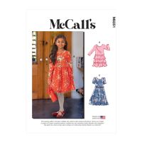 Tipar Rochii pentru fete, multi-masura Mc Calls M 8251
