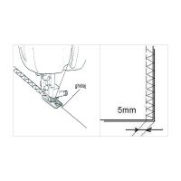 PICIORUS SURFILAT F015N, PENTRU MASINILE BROTHER ELECTROMECANICE