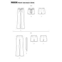 Tipar Pantaloni Femei NN 6606