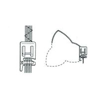 PICIORUS ATASARE 3 SNURURI F024N, XG6605001/XC1967052, PENTRU MASINILE BROTHER ELECTROMECANICE