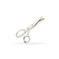 Foarfeca croitorie Zig-Zag, lungime 21,5 cm, manere inegale, din otel carbon nichelat Classica Collection Premax