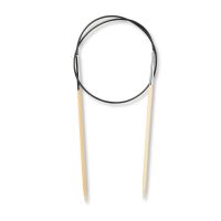 Andrele circulare, din bambus, de 5 mm, lungime 60 cm, Prym Bamboo 221518