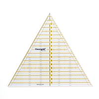 Rigla triunghi de 60 grade, pentru croitorie, patchwork, design grafic, 20 cm (8 inch), PRYM 611658