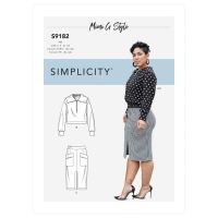 Tipar Bluza Simplicity 9182