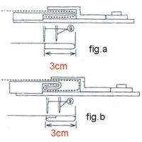 Piciorus pentru tiv normal cu indoire simpla sau dubla XB1303001 (BSM)