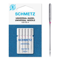 Set 5 ace universale Schmetz, finete intre 60-130, masina de cusut, sistem ac 130/705 H