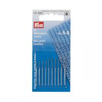 Ace de cusut, set (10 ace) pentru tricot, Nr. 5-9, cap auriu, Prym, 121820