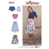 Tipar combinatii femei S 8609