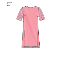 Tipar rochii casual S 8293