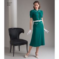 Tipar rochie vintage S 8248