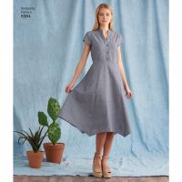 Tipar rochie si top S 8384