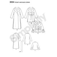 Tipar combinatii femei S 8554