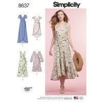 Tipar rochii femei S 8637