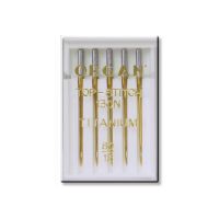 Ace topstich titanium finete 80 - 5 buc Organ Needles TopStitch Titanium