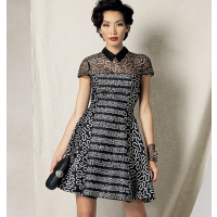 Tipar rochie V1484