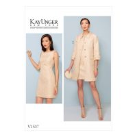 Tipar rochie si jacheta V1537
