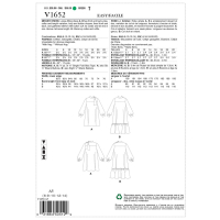 Tipar rochie V 1652