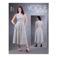 Tipar rochie clos V1743