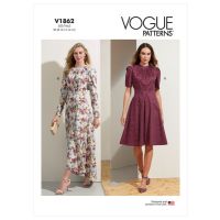 Tipar Rochie, multi-masura Vogue 1862