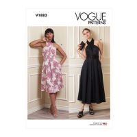 Tipar Rochie, multi-masura Vogue 1883