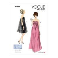 Tipar Rochie ocazii speciale, multi-masura Vogue 1885