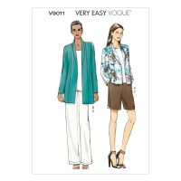 Vogue Tipar sacou, pantaloni scurti si pantaloni lungi