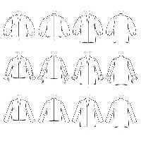 Tipar cardigan V 9338