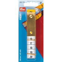 Centimetru croitorie profi cu placuta de metal, Prym, 282175